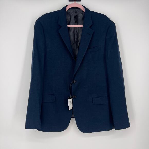 Armani Exchange Mens Wool Blend Blazer Sz 46R